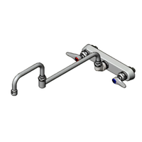 T&S Brass B-1137 Workboard Faucet with 18-Inch Double-Jointed Nozzle