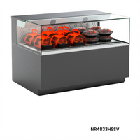 Reveal Heated Self-Service Countertop Hot Food Display Case, 47-3/4