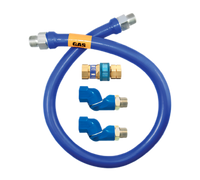 Dormont Blue Hose 1-1/4 Inch ID x 60 Inch Moveable Gas Connector Hose Assembly