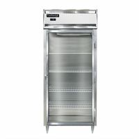 Continental Refrigerator D1FXNSSGD Designer Line One-Section Extra-Wide Display Reach-In Freezer