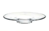 Ocean Kenya Round Clear Glass Espresso Saucer, 4-1/4 Inch