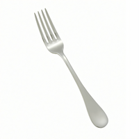 Winco Venice 6-3/4-Inch Extra Heavy Weight Salad Fork, 18/8 Stainless Steel, Mirror Finish