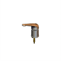 T&S Brass B-2742-LH Single-Lever Side Mount Manual Faucet with Swivel Gooseneck and Long Handle