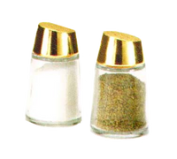 Vollrath 802G-12 Dripcut® Salt and Pepper Shakers Case of 12