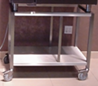 Henny Penny Stainless Steel Commercial Oven Stand with Casters, 33-1/2 Inch High