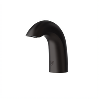 T&S Brass WaveCrest Electronic Sensor Lavatory Faucet, Single-Hole Deck Mount, Matte Black