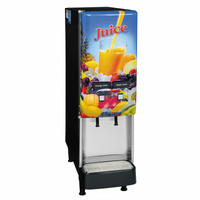 BUNN Silver Series JDF-2S 2-Flavor Cold Beverage System with Lighted Door