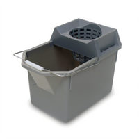 Rubbermaid Commercial 15 Qt Perforated Bowl Mop Pail Strainer Combo