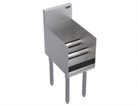 Royal Series Freestanding Underbar Liquor Bottle Display Unit, 12 Inch x 19 Inch, 9-Bottle Capacity