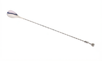 Mercer Culinary Venym Cobra 11-13/16-Inch Weighted Stainless Steel Bar Spoon
