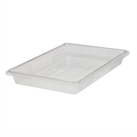 Rubbermaid Commercial 5 Gallon Clear Polycarbonate Food/Tote Box with Date Control Panel