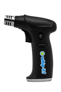 Whip-It! Stealth Black Lightweight Kitchen Torch with Piezoelectric Ignition