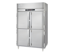 Victory UltraSpec™ Extra Wide 2-Section Reach-In Heated Holding Cabinet with 4 Wide Half-Height Solid Hinged Doors, 52 Cu. Ft.