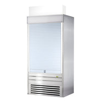 Turbo Air Hard Plastic Security Cover for TOM-60EB-N and TOM-60ES-N Merchandisers