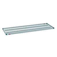 Metro Super Erecta 72 x 24 Inch Commercial Wire Shelf, Metroseal Green Epoxy-Coated with Microban