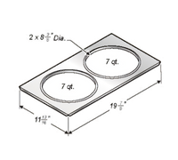 Wells (Middleby) 20176 Adapter Plates & Bars