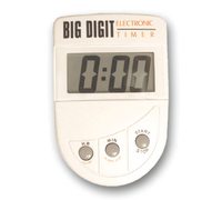 Digital Magnetic Clip-On Countertop Kitchen Timer with Large Display and 20-Hour Count Up/Down