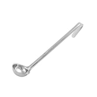 Winco 1-1/2 oz Stainless Steel One-Piece Serving Ladle with 10-1/8-Inch Handle