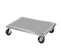 Channel Manufacturing Solid Top Aluminum Mobile Dunnage Dolly, 28 x 24 x 8 Inches, 1,200 lb Capacity