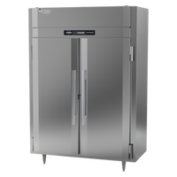 Victory UltraSpec Shallow Depth Two-Section Solid Door Reach-In Freezer, Self-Contained, Top-Mounted, 41.35 Cu. Ft.