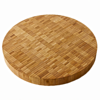 American Metalcraft 14-Inch Round Bamboo Serving Board