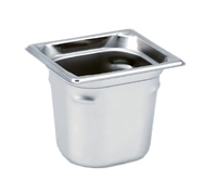 Vollrath Super Pan 3 1/6 GN Solid Hotel Pan, 8-Inch Deep, 3.2 Qt, 22-Gauge Stainless Steel
