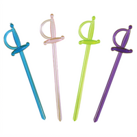 Spill-Stop 3-Inch Assorted Sword Cocktail Picks, 1,000-Count Box