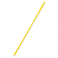 Sparta® 60 Inch Yellow Fiberglass Threaded Broom/Mop Handle with Hanging Cap, 1 Inch Diameter