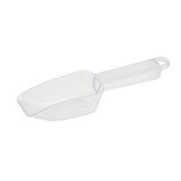 Winco 5 oz Polycarbonate Flat-Bottom Ice Scoop