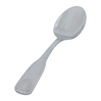 Shelby 7-Inch Extra Heavy Weight Dessert Spoon, Mirror Polished 18/0 Stainless Steel