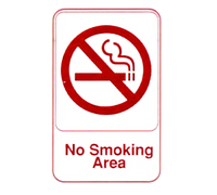 Vollrath 5643 Health Signage & Messaging