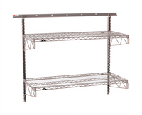 Metro SW-2148K4-45-2TIER SmartWall Wall-Mounted Shelving