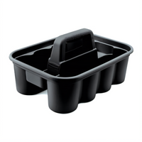 Deluxe Black Carry Caddy for Commercial Carts