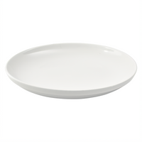 Winco Endless Table Porcelain Specialty Salad Bowl, Round, 62 oz, 12 Inch, White