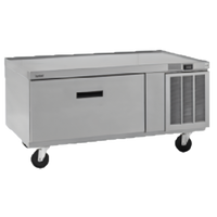 Delfield Low-Profile Freezer Equipment Stand, 60-Inch Wide, 1-Drawer, Self-Contained Side-Mounted Refrigeration