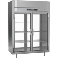 Victory UltraSpec FS-2D-S1-EW-PT-G-HC Extra Wide Two-Section Pass-Thru Glass Door Freezer