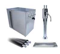 Micro Matic Commercial Undercounter Sparkling & Still Water Dispenser with Xenia Tower