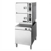 Cleveland Classic Convection 24-Inch 2-Compartment Pressureless Gas Convection Steamer