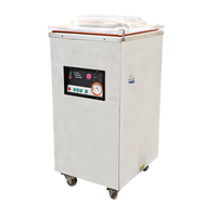 Omcan USA Floor Model Single-Chamber Vacuum Sealer, 17 x 16.5 x 6 Inch Chamber, 15.7 Inch Seal Bar