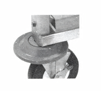 Cres Cor Restaurant Rack Rotary Bumpers for 5-Inch Casters