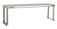 BevLes 18-Inch Overshelf for 2-Well Steam Table