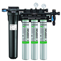Everpure Coldrink 3-MC² Triple Cold Beverage Water Filtration System with EC210 Prefilter