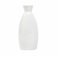 White Ceramic Sake Bottle, 4.5 oz., 20 Dozen Case