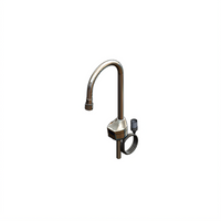 ChekPoint Electronic Touchless Deck-Mount Faucet with 120X Rigid Gooseneck Spout