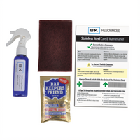BK Resources BK-SS-CAREKIT Fryer Cleaning
