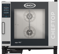 ChefTop MIND.Maps Plus Propane Countertop Combi/Steam Oven, 6 Full-Size Sheet Pan Capacity, Left-Hand Door