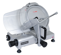 Uniworld 12-Inch Manual Gravity Feed Belt-Driven Meat Slicer