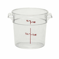 Cambro RFSCW1135 Camwear® Commercial Food Storage Containers Case of 12