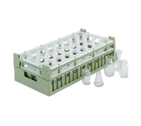 Signature Half-Size 32-Compartment Glass Rack for Shakers