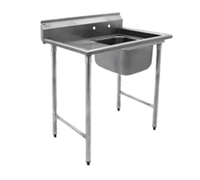 Eagle Group 1-Compartment Sink with 24-Inch Left Drainboard, 430 Stainless Steel Top